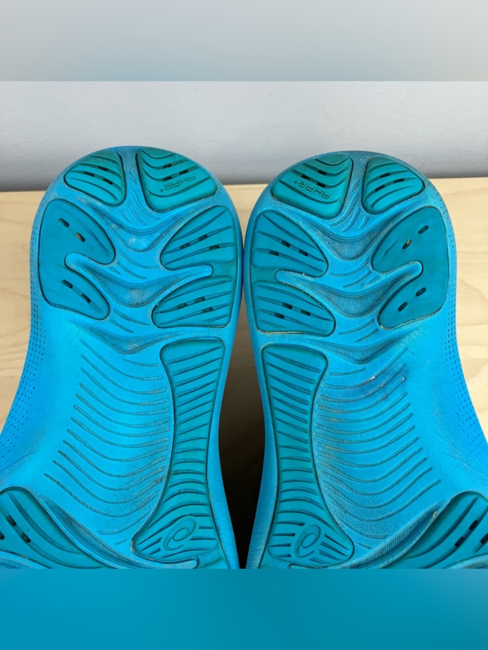 ASICS Women's Purple & Blue Running Shoes - Picture 9 of 12